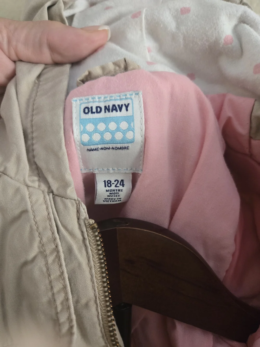 Old Navy Baby Jacket. 18-24m